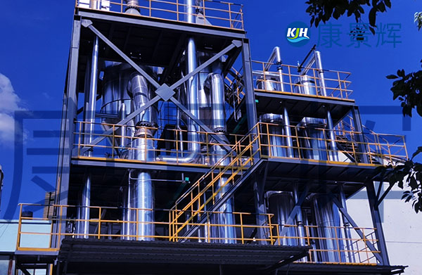 處理量9t/h的氯化鈉、硫酸鈉三效蒸發器