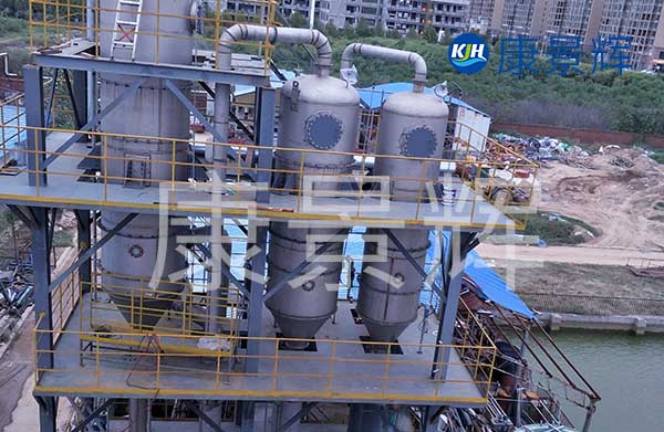 處理量5t/h氯化鈉雙效蒸發器