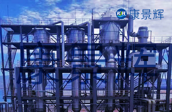 10t/h三效氯化鈣順流蒸發濃縮系統